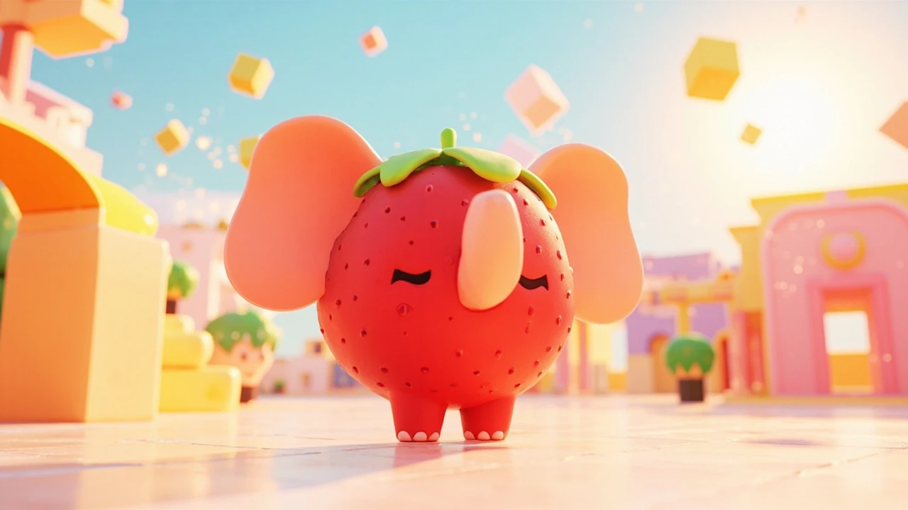 Strawberry elephant in Be a Lucky Block: how to unlock, value, and trade-offs